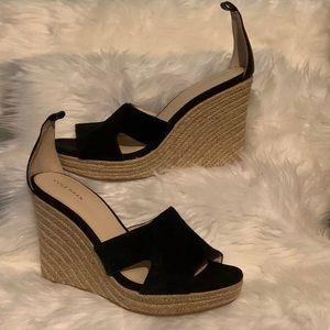 Cole Haan Giselle Hi Espadrille Wedge Sandals Wn 9